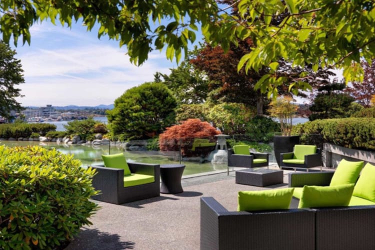 Garden terrace